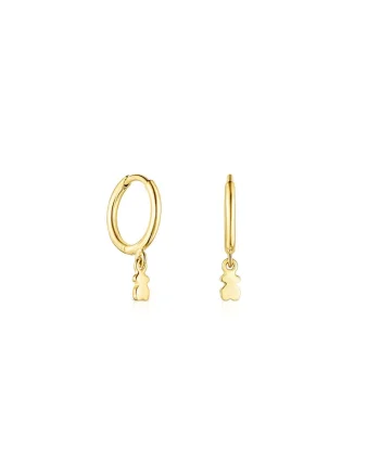 Cercei dama  Gold Cool Joy 1003189900, aurii, din material plastic