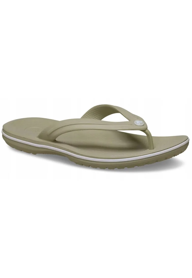 Slapi barbati,  Crocband Flip 11033, bej Meteor, marime 46-47, spuma Croslite, impermeabili