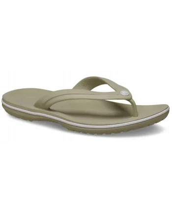 Slapi barbati,  Crocband Flip 11033, bej Meteor, marime 46-47, spuma Croslite, impermeabili