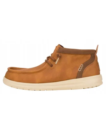 Mocasini barbati, Hey Dude, Wally Mid Gripr Classic, cognac/tan, marimea