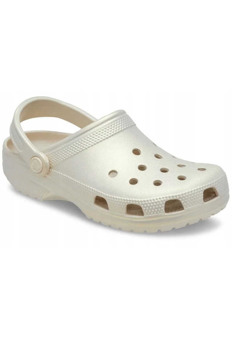 Saboti barbati,  Classic Pearl Shine Clog 213785, Croslite, impermeabili, Bej