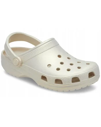 Saboti barbati,  Classic Pearl Shine Clog 213785, Croslite, impermeabili, Bej