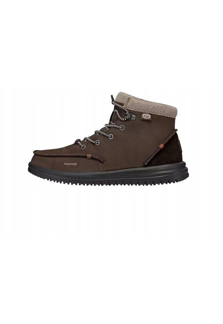 Ghete barbatesti, Hey Dude, Bradley Boot Leather, piele naturala, maro, marimea