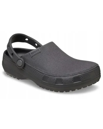Saboti barbati,  Classic Crafted Clog 211354-0LD, negru Black Sand, marime 48-49, Croslite, curea rotativa pe calcai