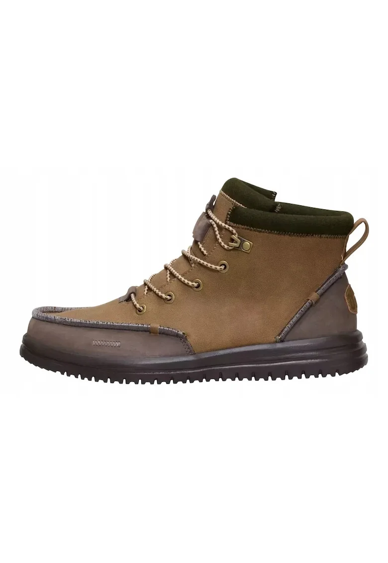 Ghete barbati, Hey Dude, Bradley Tumbled Classic, maro, marimea 47, imblanite
