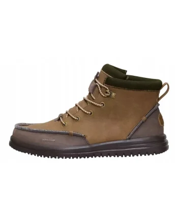 Ghete barbati, Hey Dude, Bradley Tumbled Classic, maro, marimea 47, imblanite