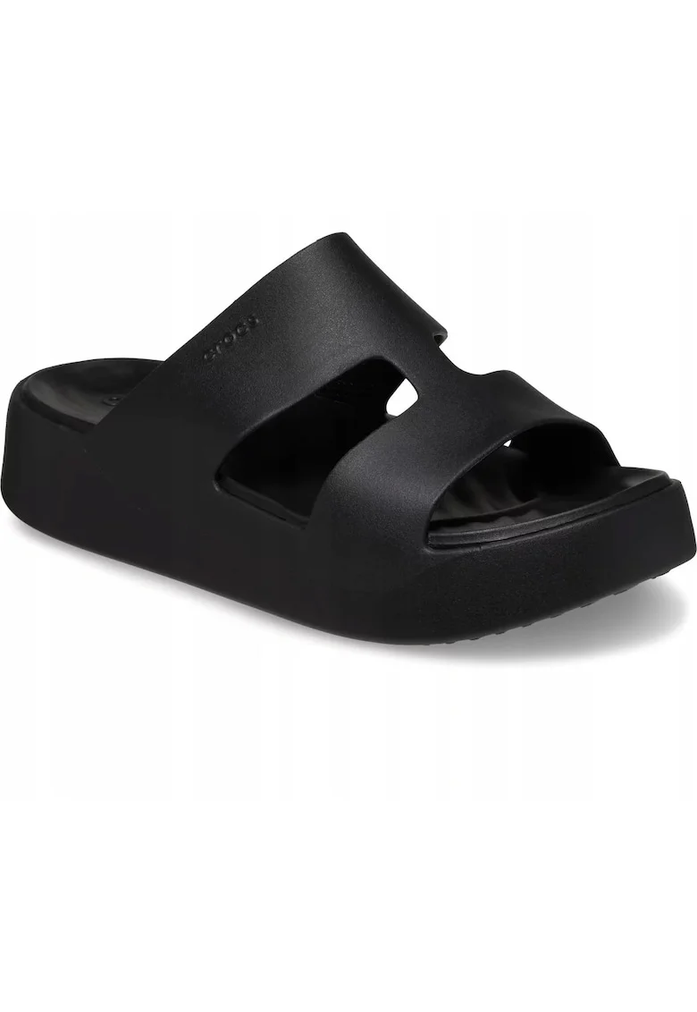 Papuci dama,  Getaway Platform, negru,