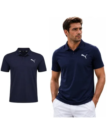 Tricou polo cu detaliu logo in piept