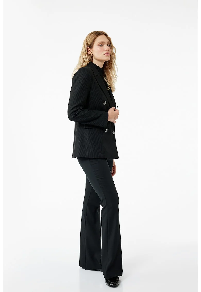 Pantaloni eleganti bootcut, Negru