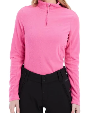 Bluza de trening de fleece, cu fenta cu fermoar Mutez,