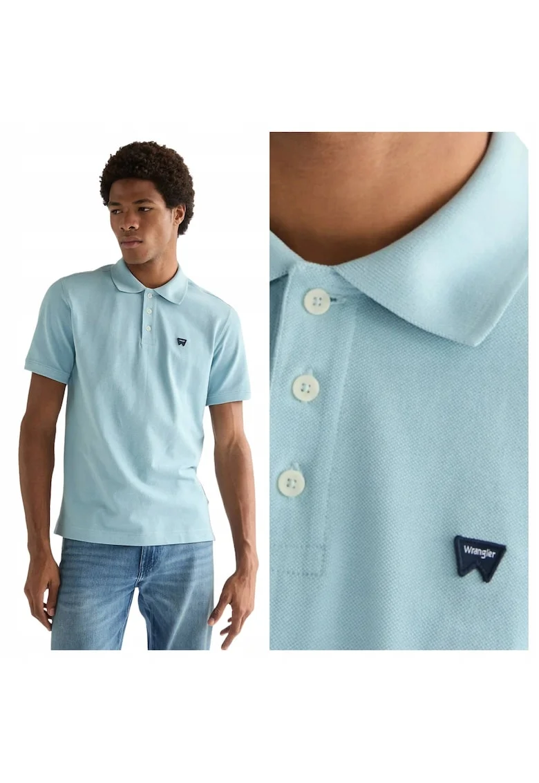 Tricou Polo Barbati,  Polo Shirt, Albastru, Bumbac, Design Clasic Casual, Ideal Pentru Uz Zilnic, Material Premium Confortabil, Inchidere Cu Nasturi, Croiala Regular Fit, Albastru