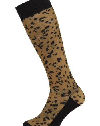 Sosete pentru ski si sporturi de iarna cu animal print