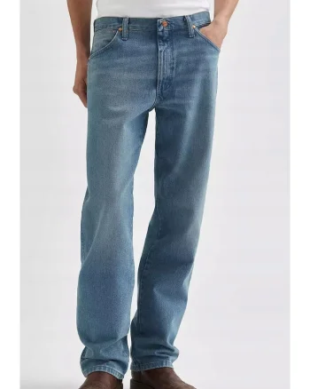 Blugi barbati,  Cowboy Cut, regular fit, albastru, bumbac