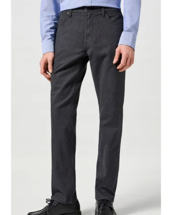 Blugi barbati  Greensboro, regular fit, negru/gri, bumbac