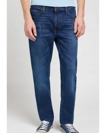 Blugi barbati  regular fit, albastru, bumbac