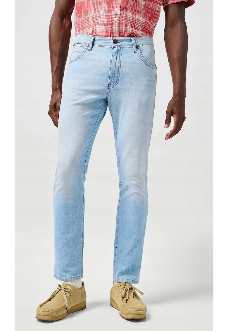 Blugi barbati,  Larston Slim, albastru, bumbac, slim fit