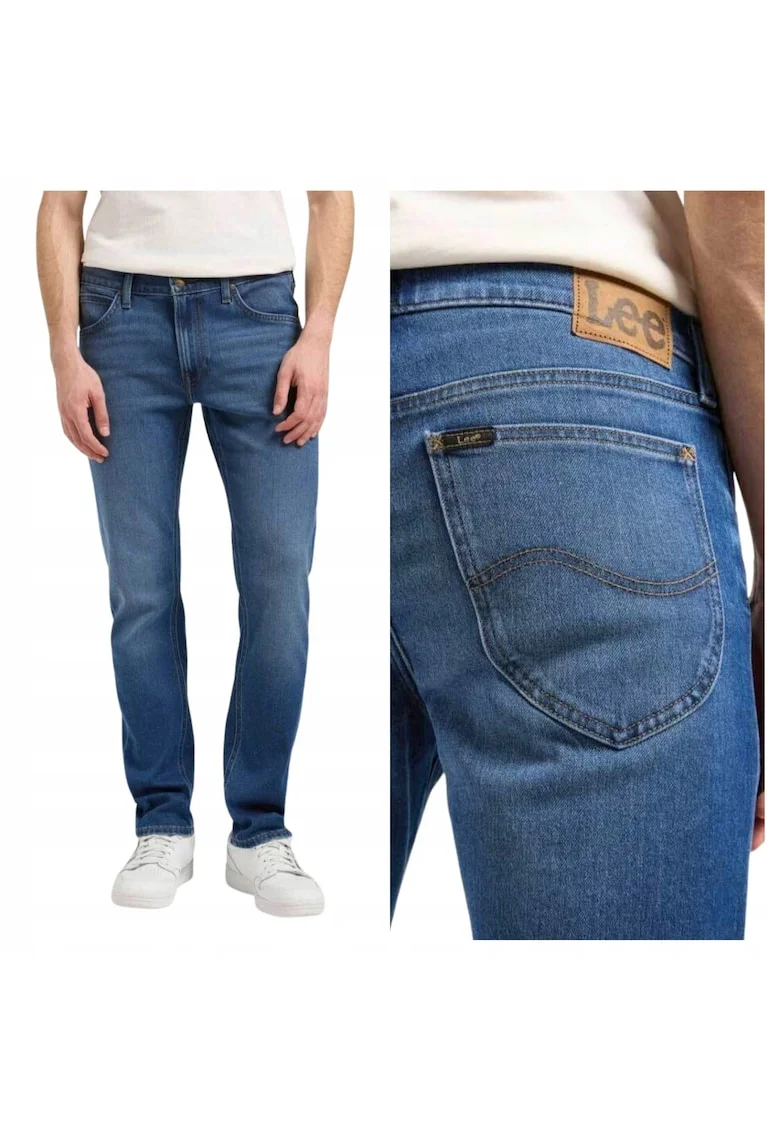 Blugi bărbați  Daren Zip Fly, fit, albastru
