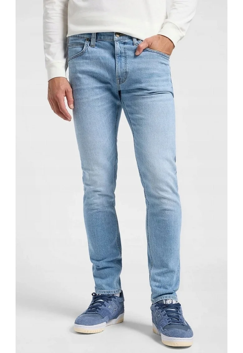 Blugi barbati  LUKE SLIM TAPERED, albastru, bumbac, slim fit
