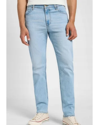 Blugi barbati,  relaxed fit, albastru, bumbac