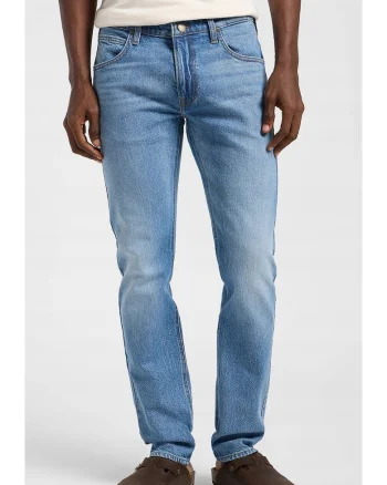 Blugi barbati,  LUKE, slim fit, albastru, de bumbac