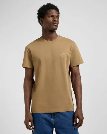 Tricou  barbati, kaki