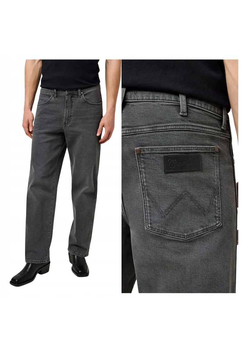 Jeans barbati  Loose Straight gri