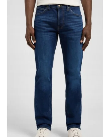 Blugi barbati,  Daren Zip Fly, regular fit, albastru, bumbac