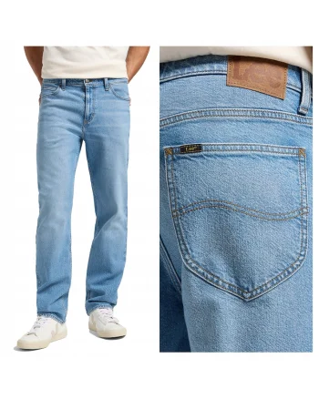 Blugi  West Straight Fit, Albastru