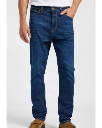 Blugi barbati  Regular Tapered, albastru, bumbac,
