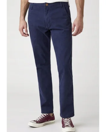 Pantaloni barbati,  Casey Jones, fermoar, albastru, bumbac,