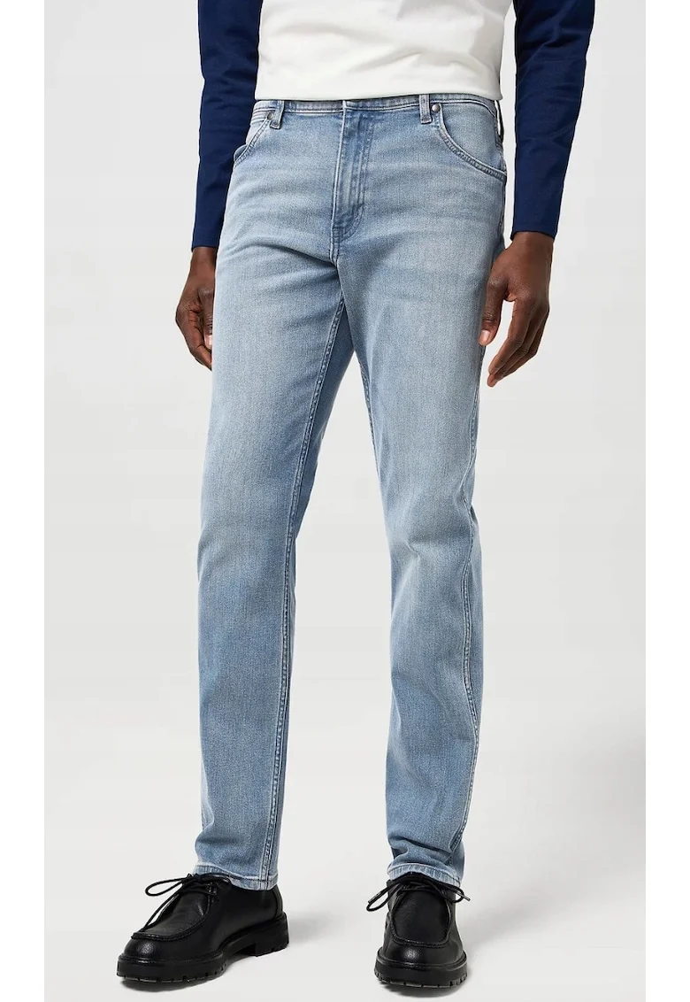 Blugi barbati,  Greensboro regular fit, albastru, bumbac