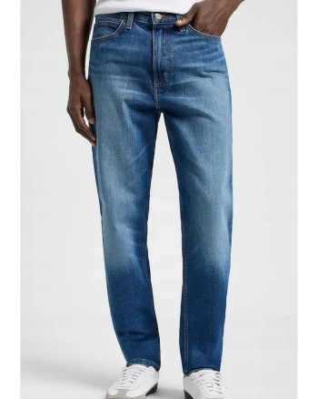 Blugi barbati  AUSTIN regular tapered, albastru, bumbac, talie medie