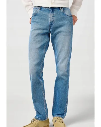 Blugi barbati,  Greensboro, regular fit albastru, bumbac