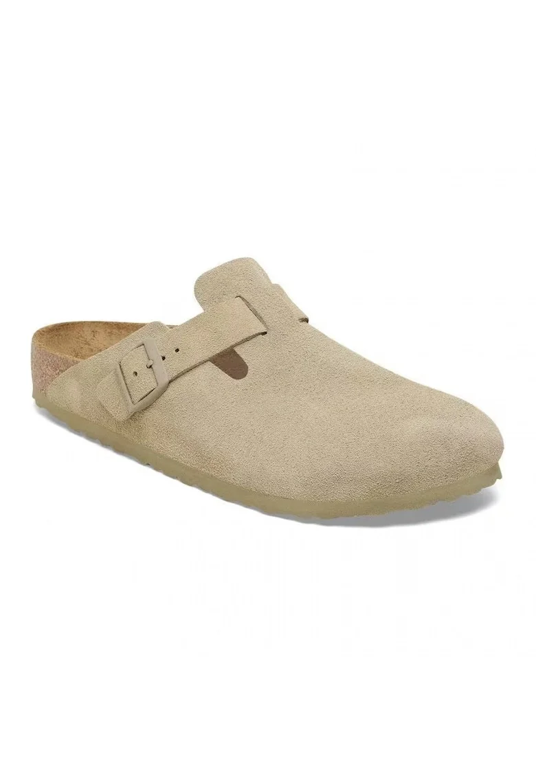 Saboti unisex din piele intoarsa,  Boston 1025844