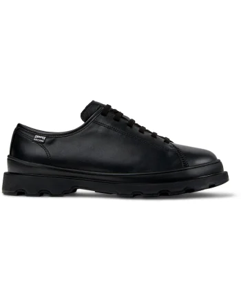Pantofi din piele cu sireturi Brutus, Negru