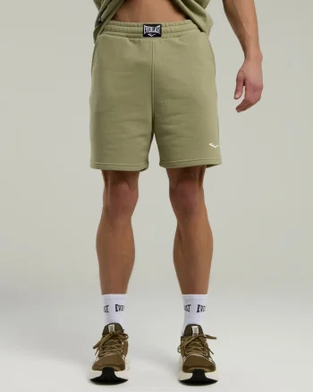 Pantaloni scurti cu buzunare laterale, Verde deschis