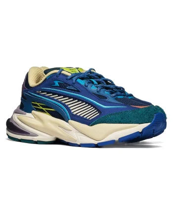 Pantofi sport cu garnituri de piele si plasa RS SURGE LAKESHORE,