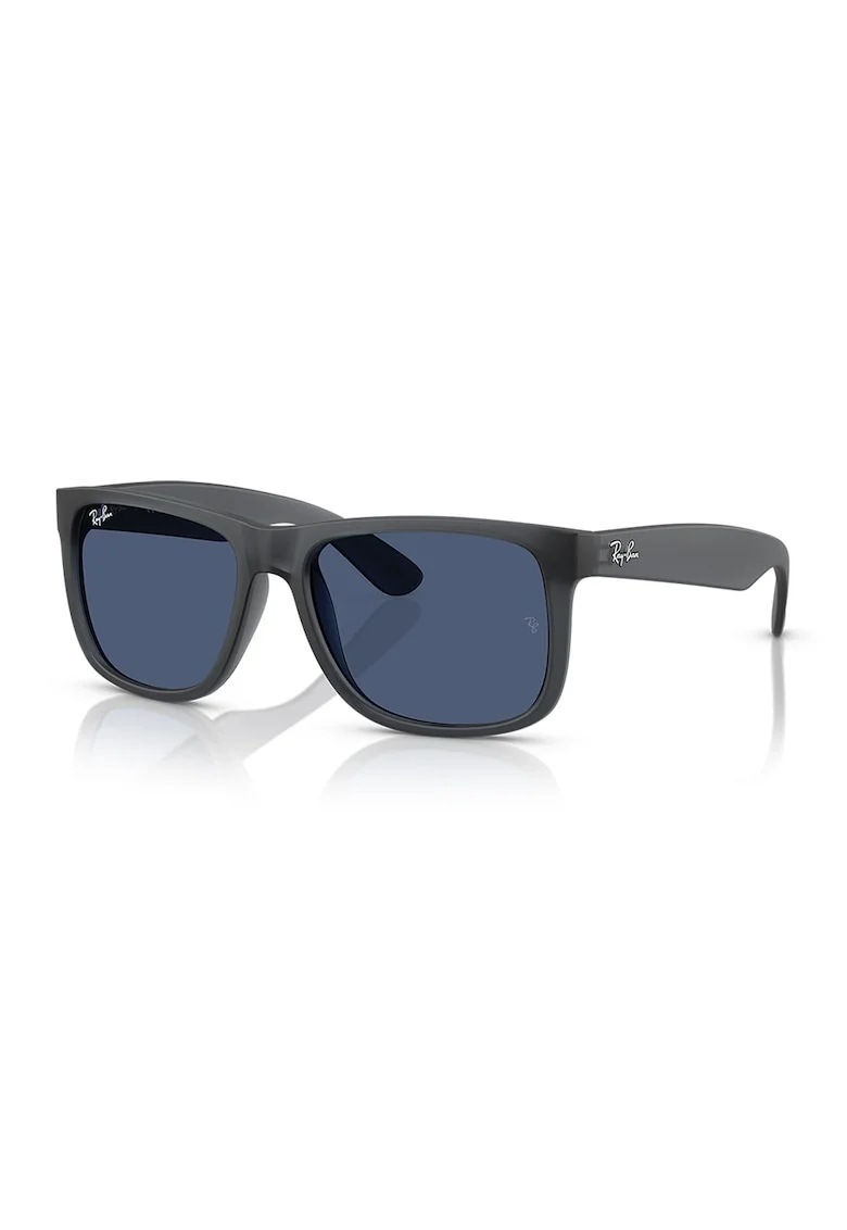 Ochelari de soare wayfarer cu logo discret Justin, Gri antracit