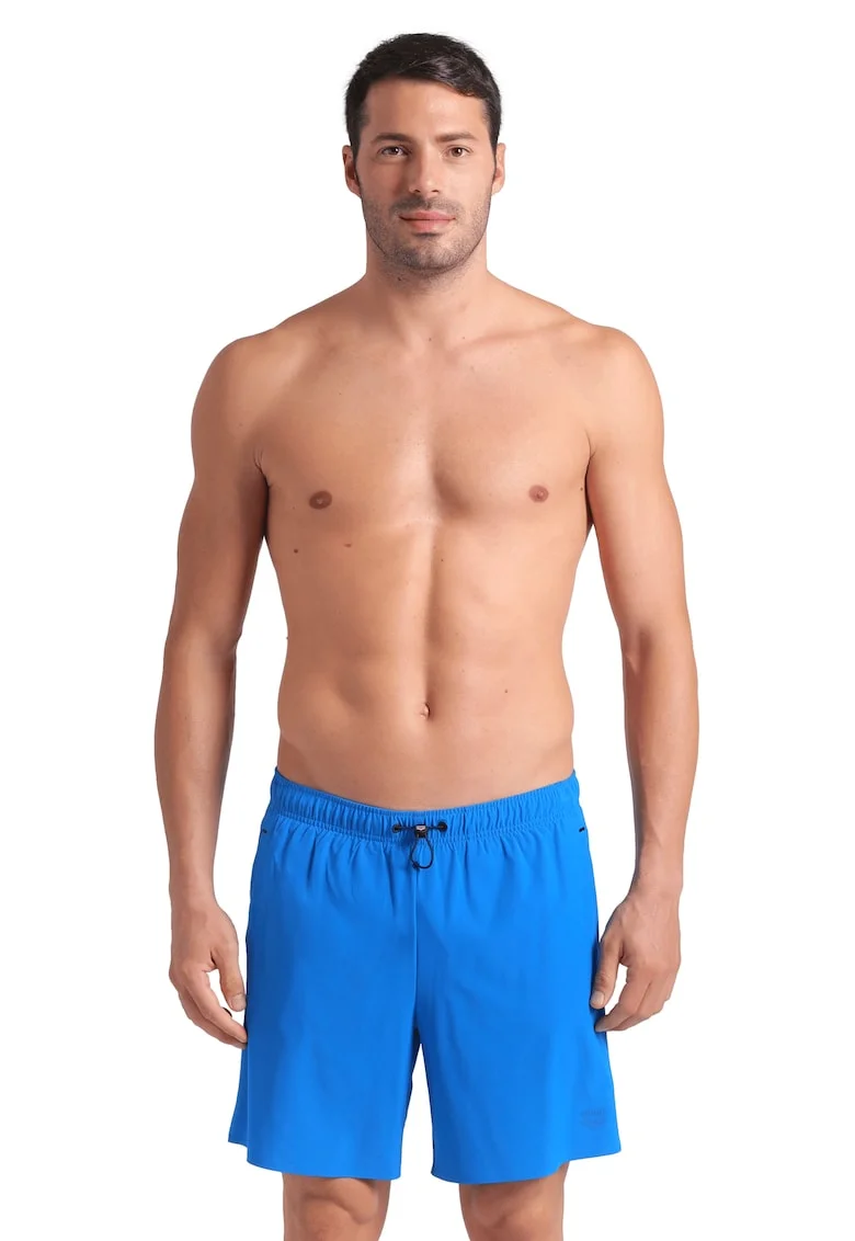 Pantaloni scurti de baie EVO Beach Boxer, Albastru