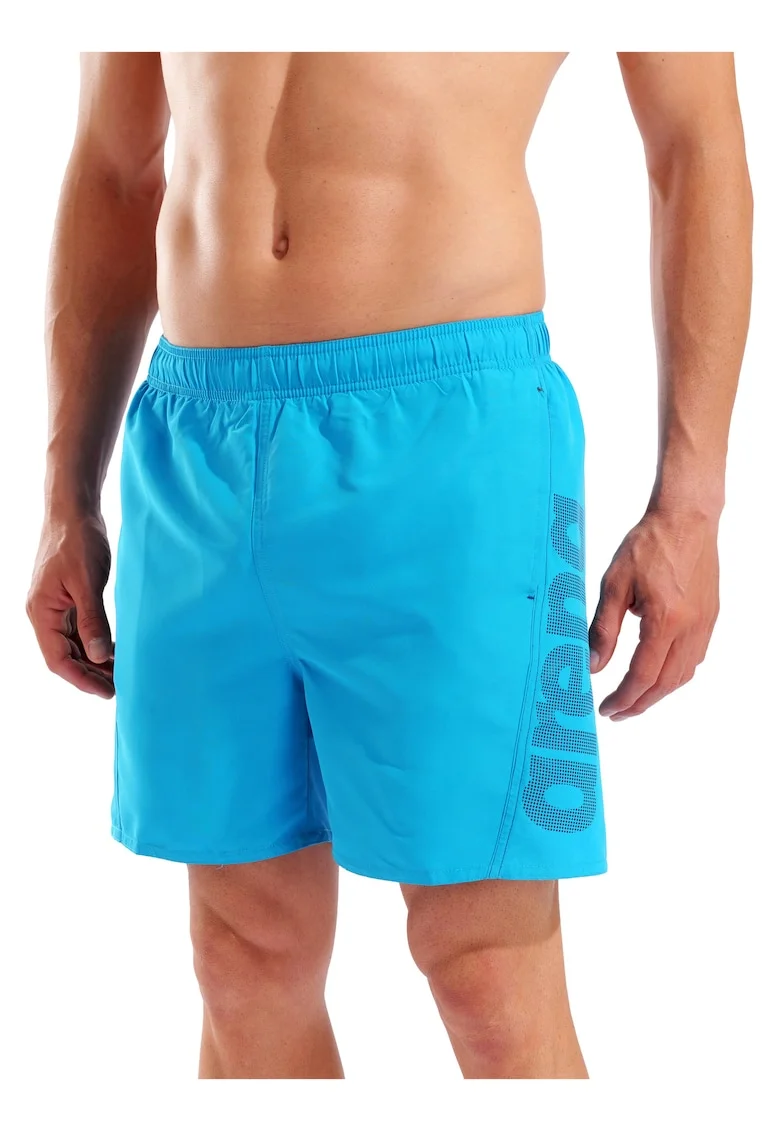 Pantaloni scurti Fundamentals Logo, Albastru deschis