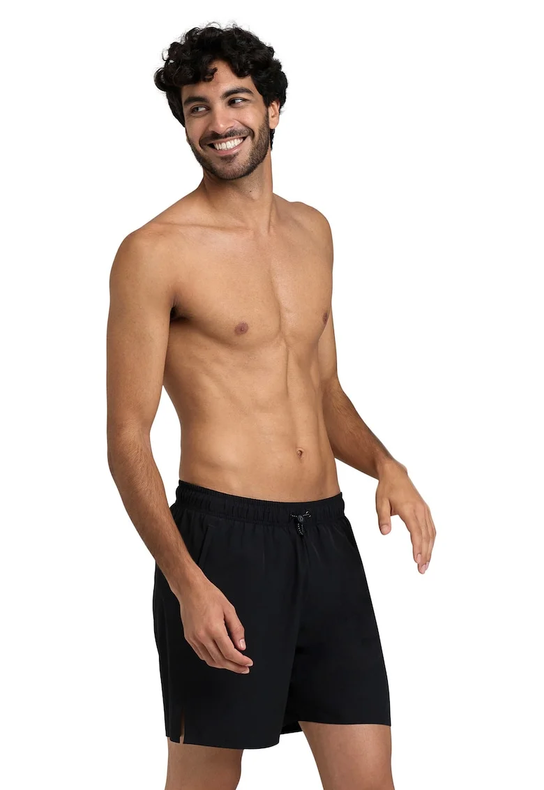 Pantaloni scurti de baie EVO Beach Boxer, Negru