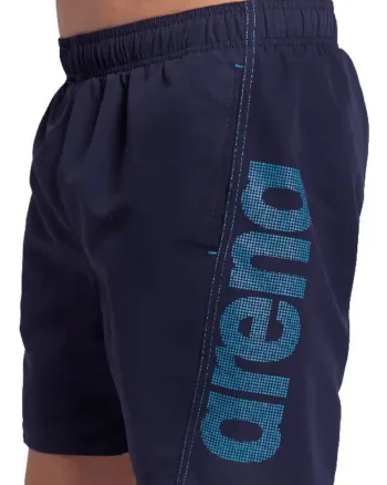 Pantaloni scurti Fundamentals Logo, Bleumarin