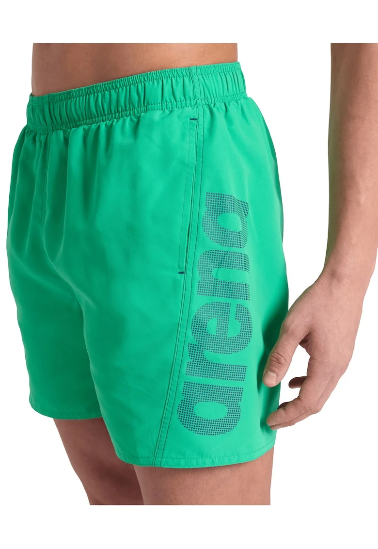 Pantaloni scurti Fundamentals Logo, Verde deschis