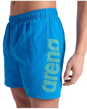 Pantaloni scurti Fundamentals Logo, Albastru