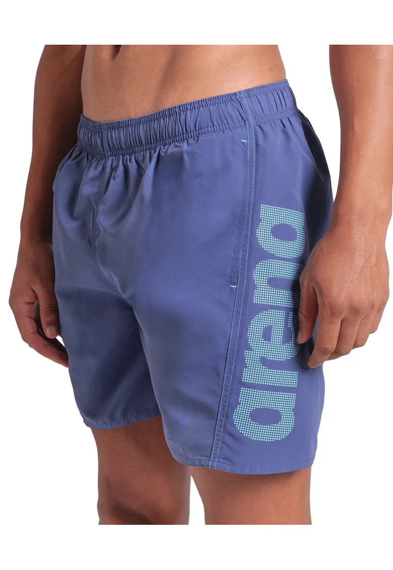 Pantaloni scurti Fundamentals Logo, Albastru prafuit