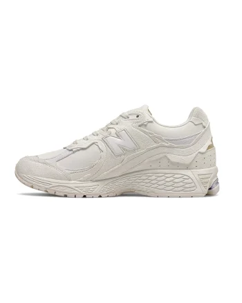 Pantofi sport low-cut din piele intoarsa, Alb fildes