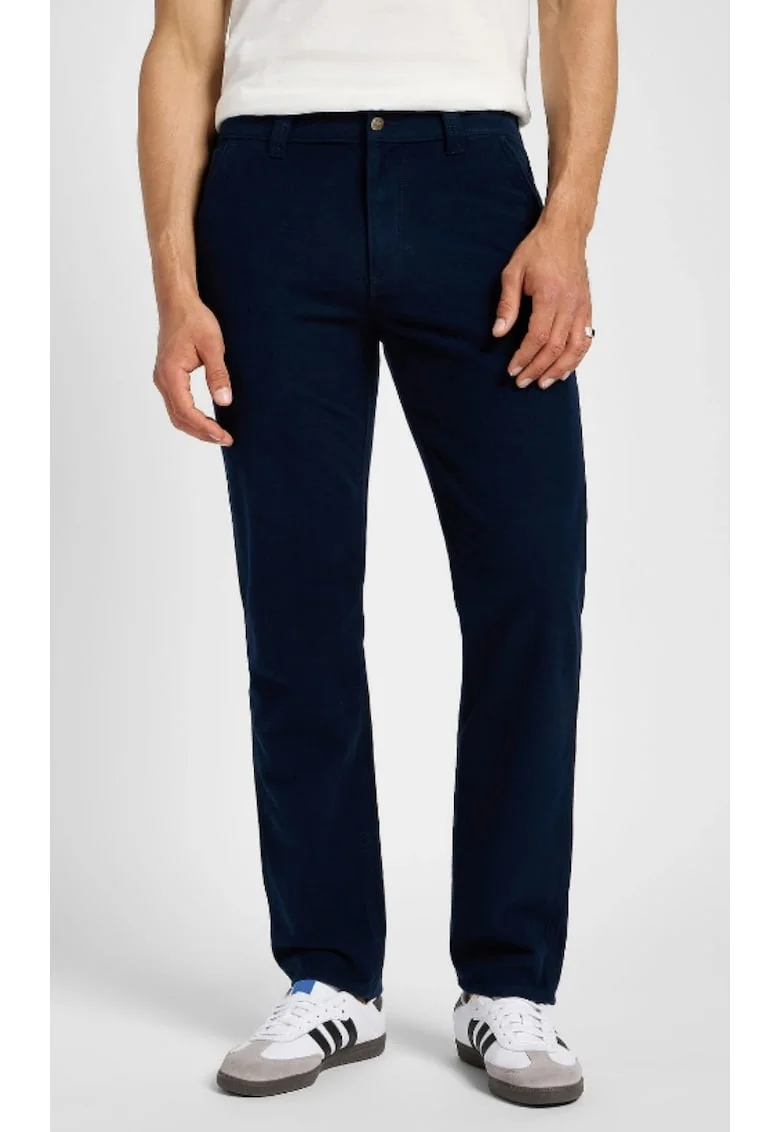 Pantaloni barbati,  Regular Straight Carpenter, albastru, bumbac,
