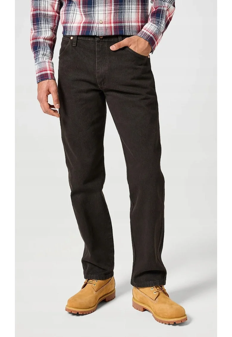 Blugi barbatesti  13MWZ COWBOY, bumbac, negru