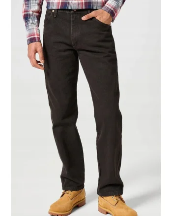 Blugi barbatesti  13MWZ COWBOY, bumbac, negru