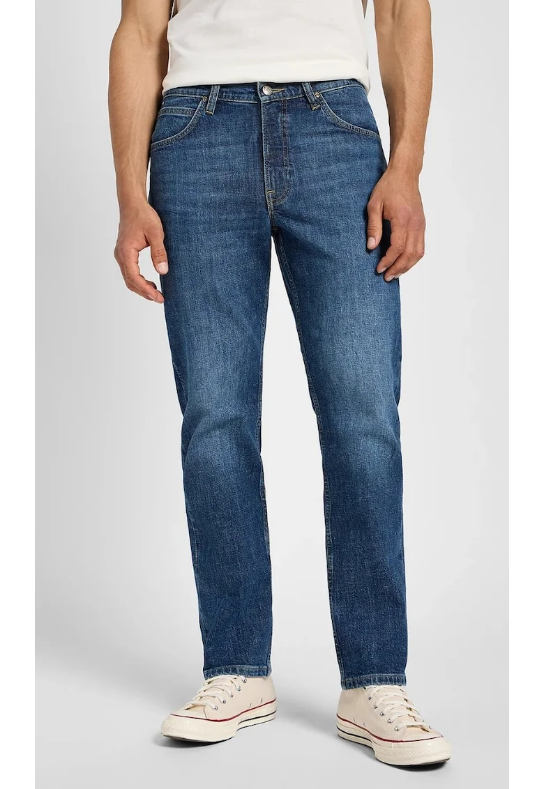 Blugi barbati  Brooklyn, regular fit, albastru, bumbac
